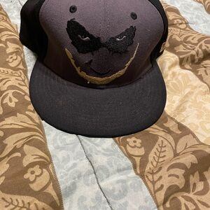 Heath Ledger Joker hat men size 7 5/8 dark knight new era black gray